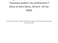 Aux guichets de l'aide alimentaire : les 'nouveaux publics' du confinement ? (Paris et Saint-Denis, 29 avril-19 mai 2020)