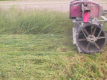 Photographie : Rouleau cranté –crimper roller- construit pour l'expérimentation (Peigné J. ISARA Lyon)